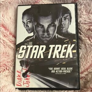 Star Trek DVD - Black and White Cover